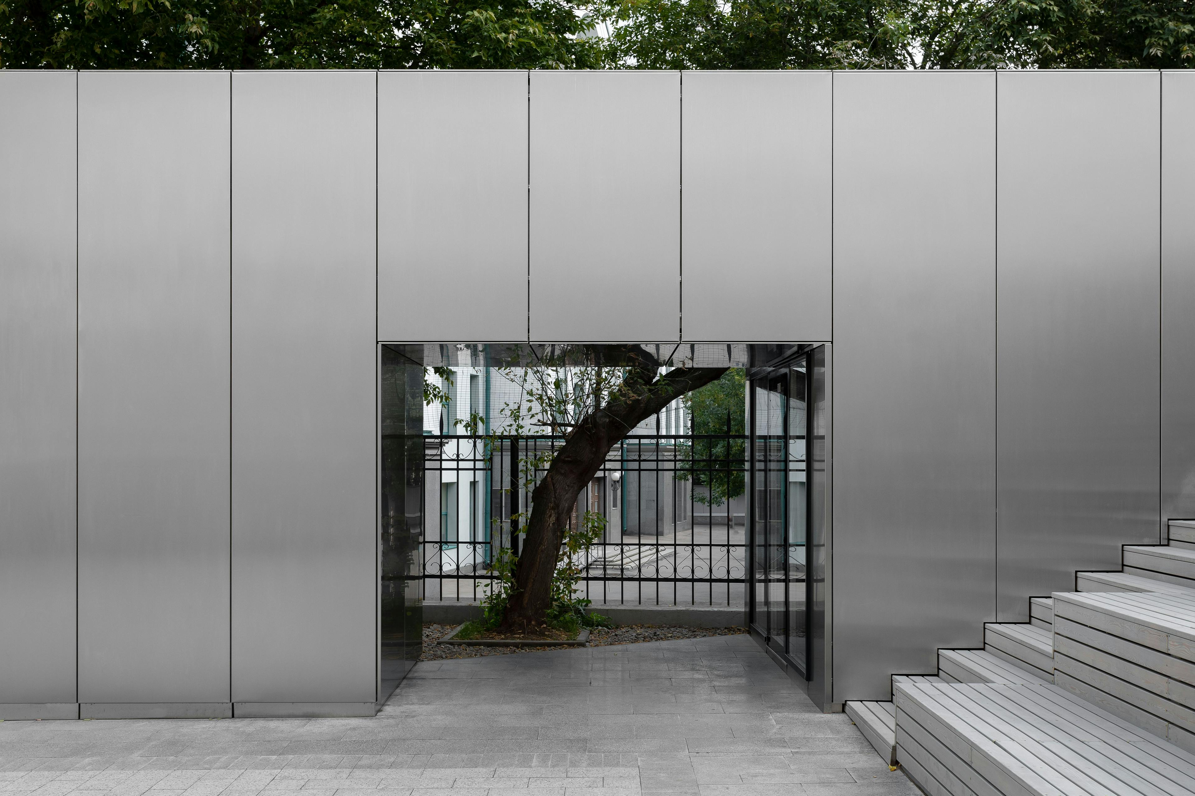 Stainless Steel Pavilions